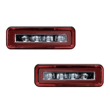 Pair Red Lens LED Rear Bumper Brake Light For Land Rover Defender 90 110 130 L663 2020-2024