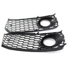 Black Fopg Light Cover Lower Grille for Audi A5 b8 S-line S5 2008-2012