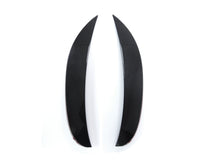 Glossy Black Front Bumper Flaps Vents Canards For Mercedes Benz W205 C43 AMG 2019-2021 pz12