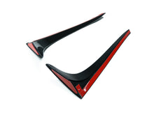 Glossy Black Rear Side Window Spoiler For VW Golf 7 MK7 MK 7.5 TSI TDI 2014-2020 vw121