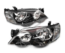 Set Pair LH+RH Head Light Lamp Headlights For Ford BA BF Falcon Series 1&2 2002-2008