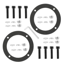 Pair 4.8" LED Round OffRoad Driving Spot Pods Flush Mount Fog Reverse Truck 4WD 12V