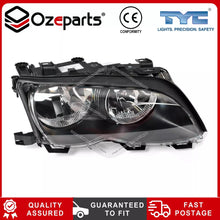 RH Right Head Light (Non Xenon) + Corner Lamp Silver For BMW 3 Series E46 Sedan/Wagon 2001-2005