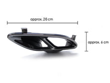 Black Exhaust Pipe Muffler Tips for Mercedes W212 W205 C207 W166 W253 et33
