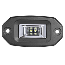 Pair 4.3" Flush Mount LED Work Light Bar Flood Driving Fog Backup Reverse Bumper 4WD