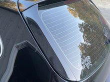 Glossy Black Rear Window Side Wings for Volkswagen Golf MK6 Wagon 2008-2013