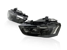 Pair LED Headlights w/ Sequential Turn Signals for 2013–2016 Audi A4 S4 B8.5