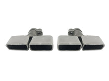 Square Exhaust Tips for Audi Q7 3.0L 2016–2019 Chrome Tail Pipe