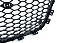 Glossy Black Front Mesh Grille Grill For Audi A6 S6 C7 2012-2015 fg146