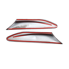 Carbon Fiber Look Side Fender Fin Vent Trim For Subaru BRZ Toyota 86 GT86 AU