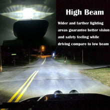 Pair 7x6'' 5x7'' LED Headlights Hi/Lo Sealed Beam H4 for 1983-2004 Toyota Hilux