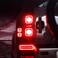 Pair LED Rear Bumper Brake Lights For Land Rover Defender 90 110 130 L663 2020-2024