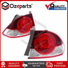 Pair LH+RH Tail Light Rear Lamp For Honda Civic FD Series 1 Sedan 2006-2008