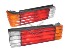 Set Pair LH+RH Tail Light Rear Lamp Amber For Ford Falcon XE 1982-1984 Sedan