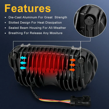 65W LED Headlight Kit For 2008-2017 Harley Davidson Dyna Fat Bob With DRL