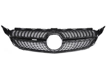 Silver Diamond Front Grille for Mercedes W205 S205 C205 A205 2015-2018 w/o Camera pz127