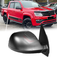 RH Right Hand Driver Side Electric Door Mirror Texture Black Bot For VW Amarok 2010-2013 - WITHOUT Radio / Antenna Function