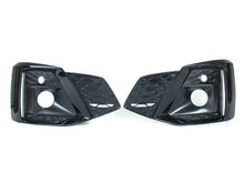 Left+Right Fog Light Grille Covers Bezels Fit Audi A5 S5 B9 2020-2024