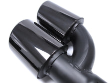 Pair 60mm Inlet Dual Exhaust Muffler Tips For Audi A4 B8 B9 A5 A6 A7 Q5