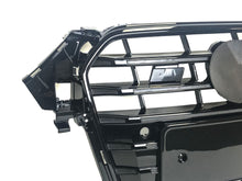 S4 Style Gloss Black Front Bumper Grille For Audi A4 S4 B8.5 2013–2016