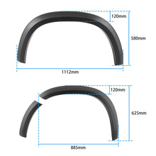 Matt Black Slim Fender Flares Kit For Mercedes Benz X-Class 2017-2020