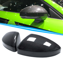 Real Carbon Fiber Mirror Caps For Audi TT TTS TTRS MK3 2016–2025 (No Lane Assist)
