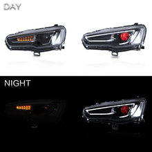LED Devil Eyes Headlights w/ DRL for 2008–2020 Mitsubishi Lancer & Lancer Evolution