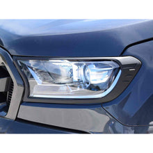 Front Headlight Head Lights Cover Trim For Ford Ranger Raptor PX3 XLT 2018-2022