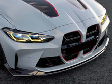 Gloss Black Front Bumper Duct Vent Grill Fog Light Cover For BMW G80 M3 G82 G83 M4