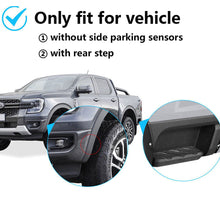6pcs Fender Flares Wheel Arch Guard w/o Sensor Cutout Widen 35mm For Ford Ranger Next Gen PY Sport 2022-2025