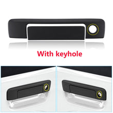 Matt Black Tailgate Handle Trim Cover For Ford Ranger T6 T7 T8 2012-2022 w/ Key Hole
