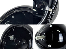 5.75" Headlight Housing Bucket Mount Bracket Fit For Harley Sportster XL883 1200 Gloss Black