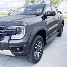 6pcs Fender Flares Wheel Arch Guard w/o Sensor Cutout Widen 35mm For Ford Ranger Next Gen PY Sport 2022-2025