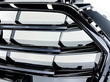 Gloss Black S3 Style Front Grille For Audi A3 S3 8V 2017–2020 Without ACC