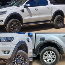 Matt Black Wheel Arch Guard Slim Fender Flares For Ford Ranger PX2 PX3 2015-2022