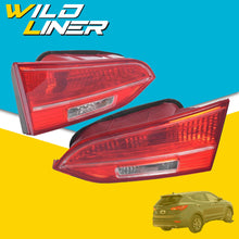 Pair LH+RH Inner Tailgate Tail Light Lamp No LED Hyundai Santa Fe Wagon DM 2012-2015