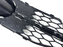 All Black Fog Light Grille Covers Left+Right Audi A6 C7 S-Line S6 2012-2015