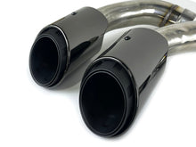 4pcs Black Exhaust Tips for Porsche 92A Cayenne S 2019-2024