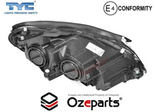 LH Left Head Light Lamp Halogen (Chrome) For Mercedes Benz C Class W204 LCI 2010-2014 Sedan / Wagon / Coupe