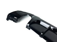 Gloss Black Rear Diffuser w/ LED Light For BMW E90 E91 M Sport 2005–2012