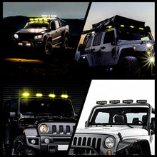 2x 6" LED Work Light Bar Spot Pods Amber Fog Lamp Offroad Drving Trcuk & Wiring
