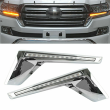 LED DRL Daytime Running Light for Toyota Land Cruiser 2016-2019 Turn Signal Lamp