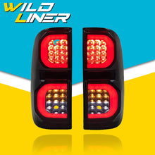 Smoke Black LED Tail Lights Rear Lamps for Toyota Hilux N70 SR SR5 2005-2015
