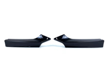 For 2013-2014 BMW 2-Series F22 M Sport Front Bumper Splitters Side Canards Cover Trim Glossy Black