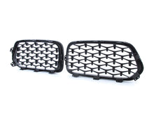 For 2018-2023 BMW X2 F39 Black Diamond Front Kidney Grille Grill fg246