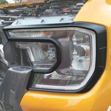 2PCS Headlight Cover Headlamp Trim for Ford Ranger Next Gen 2022-2025 XL XLS