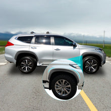 10pcs Slim Fender Flares Rear Front For Mitsubishi Pajero Sport QE QF 2015-2019 Wheel Arch Trim
