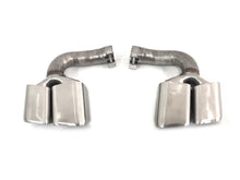 Turbo Square Exhaust Muffler Tips for Porsche Cayenne 9Y0 Base Petrol 2019-2024