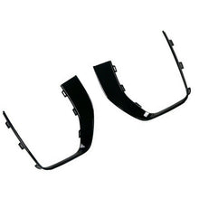 Pair Gloss Black Fog Light Vent Eyelid Cover Trim for 2016–2019 Range Rover Evoque L538 LR079375 LR079387