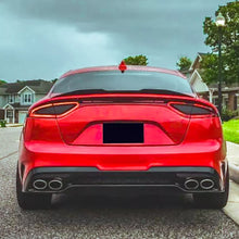 Glossy Black Rear Tail Boot Trunk Spoiler Wing For KIA Stinger 2017-2024